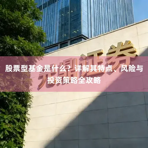 股票型基金是什么？详解其特点、风险与投资策略全攻略